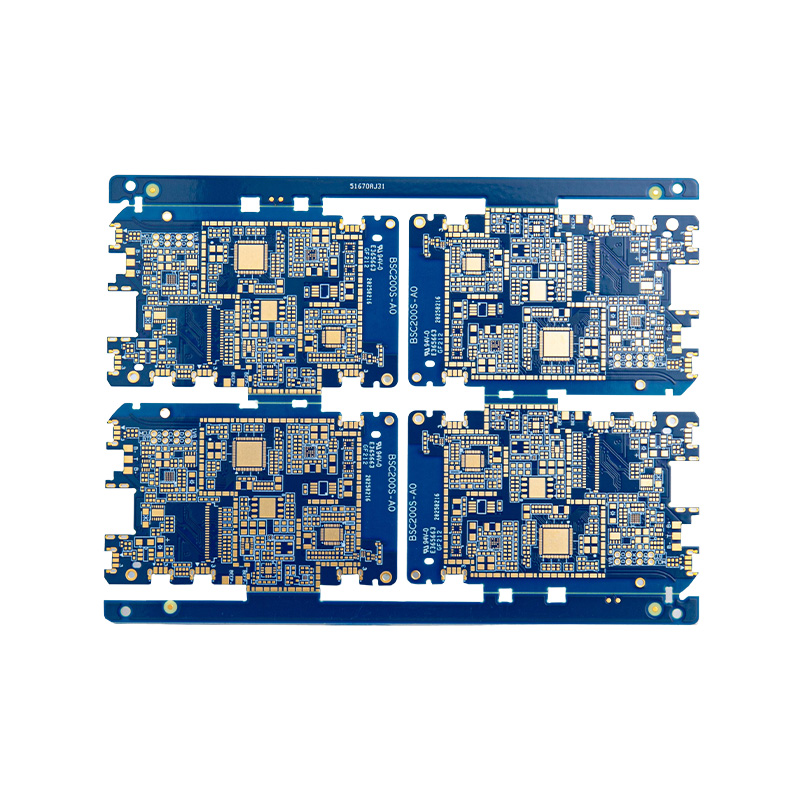 Dvostrani plavi pozlaćeni PCB